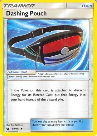 Dashing Pouch - 92/111 [SM - Crimson Invasion]