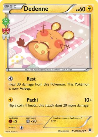 Dedenne - RC10/RC32 [Generations: Radiant Collection] Holofoil