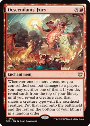Descendants' Fury [Commander: Lorwyn Eclipsed]