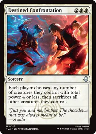 Destined Confrontation [Avatar: The Last Airbender]