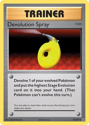 Devolution Spray - 76/108 [XY - Evolutions]