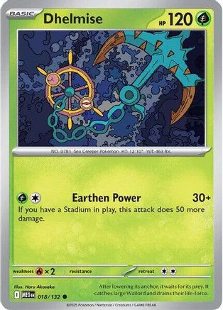 Dhelmise - 18/null [ME01: Mega Evolution]
