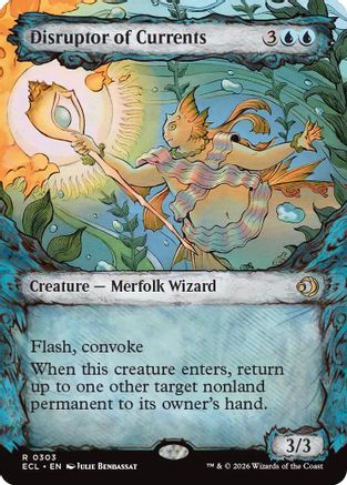 Disruptor of Currents (Showcase) [Lorwyn Eclipsed] Foil