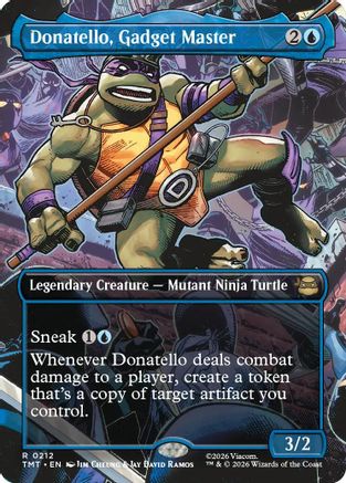 Donatello, Gadget Master (Borderless) [Teenage Mutant Ninja Turtles] Foil