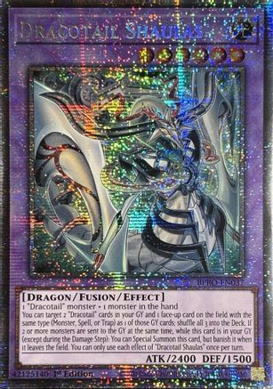 Dracotail Shaulas [BPRO-EN037] Starlight Rare 1st Edition
