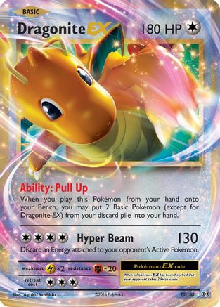 Dragonite EX - 72/108 [XY - Evolutions] Holofoil
