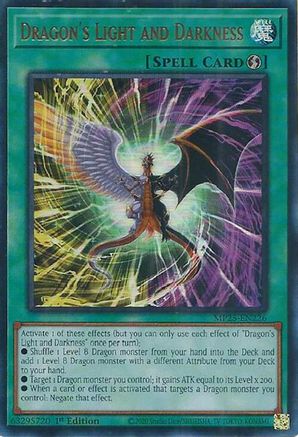 Dragon's Light and Darkness [MP25-EN226] Ultra Rare 1st Edition