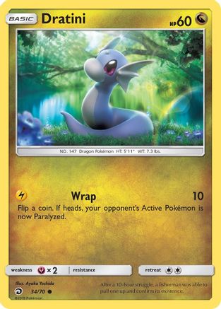 Dratini (34) - 34/70 [Dragon Majesty]