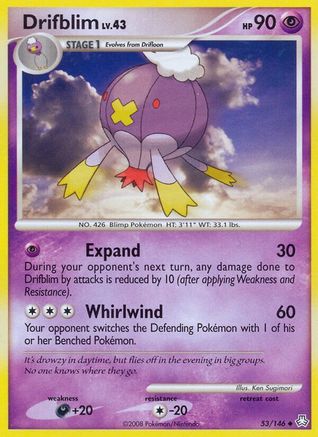 Drifblim - 53/106 [Legends Awakened] Reverse Holofoil
