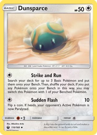 Dunsparce - 110/168 [SM - Celestial Storm]