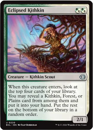 Eclipsed Kithkin [Lorwyn Eclipsed] Foil
