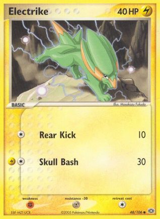 Electrike - 048/106 [Emerald] Reverse Holofoil