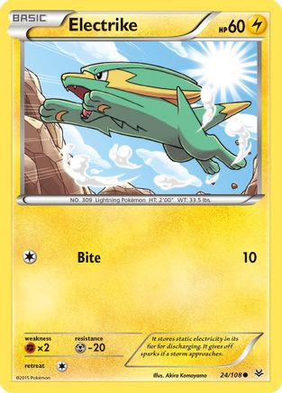 Electrike - 24/106 [XY - Roaring Skies]