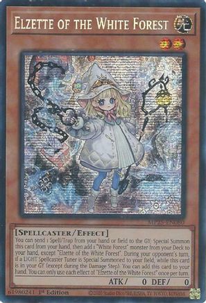 Elzette of the White Forest [MP25-EN080] Prismatic Secret Rare 1st Edition