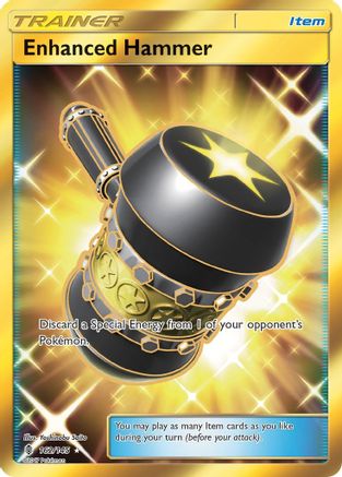 Enhanced Hammer (Secret) - 162/145 [SM - Guardians Rising] Holofoil
