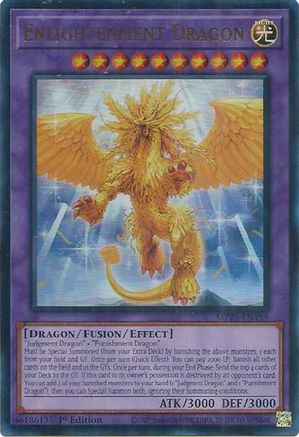 Enlightenment Dragon [MP25-EN189] Ultra Rare 1st Edition