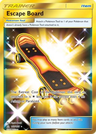 Escape Board (Secret Rare) - 167/156 [SM - Ultra Prism] Holofoil