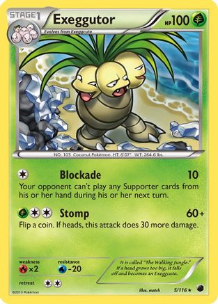 Exeggutor - 5/106 [Plasma Freeze] Reverse Holofoil