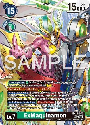 ExMaquinamon [EX11-073] [Dawn of Liberator] Foil