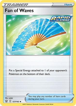 Fan of Waves - 127/163 [SWSH05: Battle Styles] Reverse Holofoil