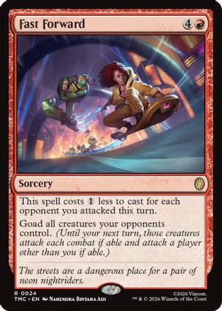Fast Forward [Commander: Teenage Mutant Ninja Turtles] Foil