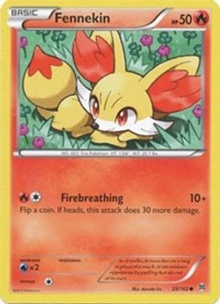 Fennekin - 25/106 [XY - BREAKthrough] Reverse Holofoil