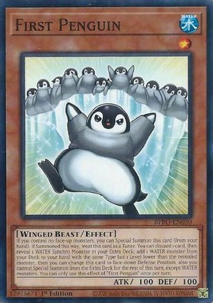First Penguin [BPRO-EN030] Common / Short Print 1st Edition