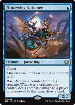 Flitterwing Nuisance [Lorwyn Eclipsed] Foil
