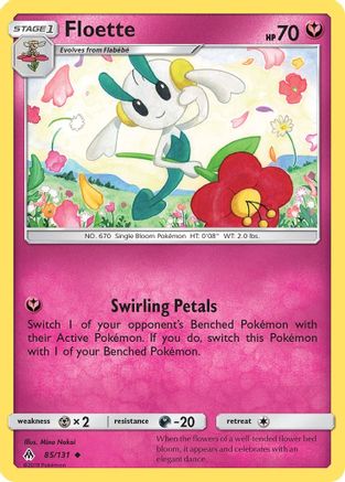 Floette - 85/131 [SM - Forbidden Light] Reverse Holofoil