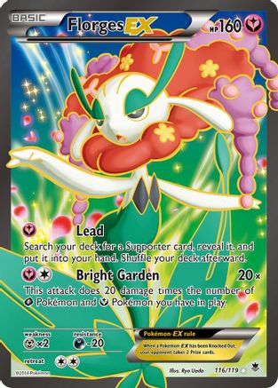 Florges EX (116 Full Art) - 116/106 [XY - Phantom Forces] Holofoil