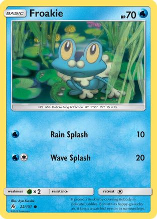 Froakie (22) - 22/131 [SM - Forbidden Light]