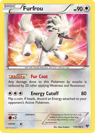 Furfrou - 114/106 [XY Base Set] Reverse Holofoil