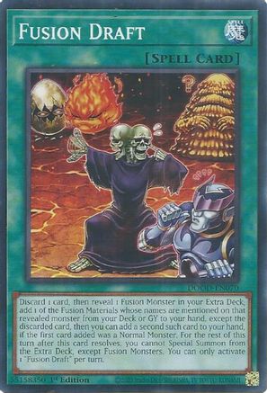 Fusion Draft [DOOD-EN070] Common / Short Print 1st Edition