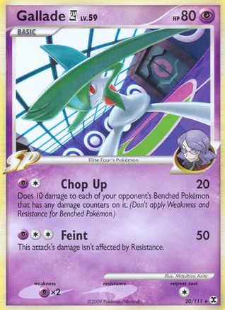 Gallade E4 - 20/106 [Rising Rivals] Reverse Holofoil