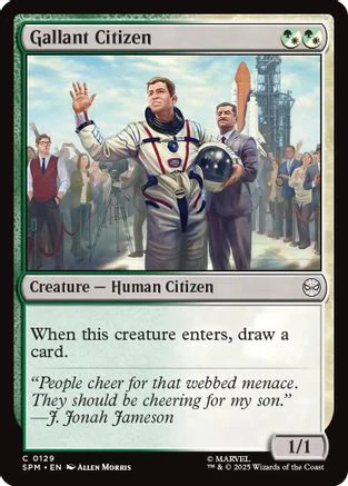 Gallant Citizen [Marvel's Spider-Man] Foil