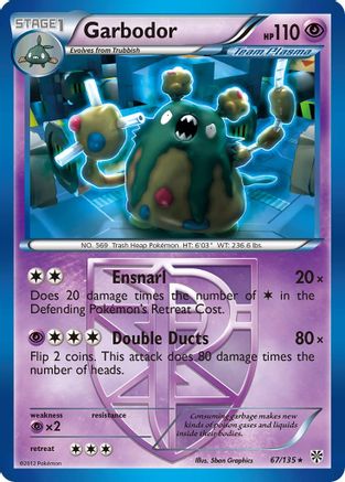 Garbodor (Team Plasma) (67) - 67/108 [Plasma Storm]