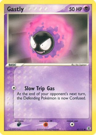 Gastly - 63/112 [FireRed & LeafGreen]