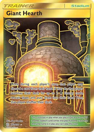 Giant Hearth (Secret) - 263/null [SM - Cosmic Eclipse] Holofoil