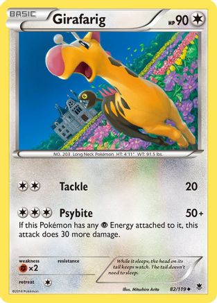 Girafarig - 82/106 [XY - Phantom Forces]