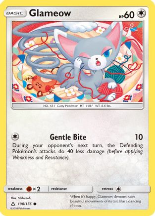 Glameow - 108/156 [SM - Ultra Prism]