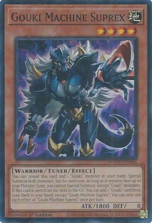 Gouki Machine Suprex [DOOD-EN006] Super Rare 1st Edition