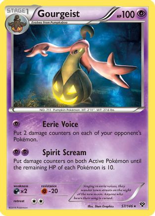 Gourgeist - 57/106 [XY Base Set] Holofoil