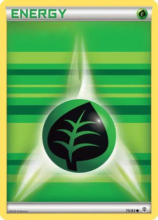 Grass Energy - 75/83 [Generations] Reverse Holofoil