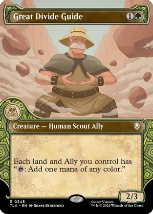 Great Divide Guide (Showcase) [Avatar: The Last Airbender] Foil