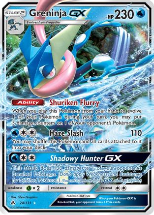 Greninja GX - 24/131 [SM - Forbidden Light] Holofoil