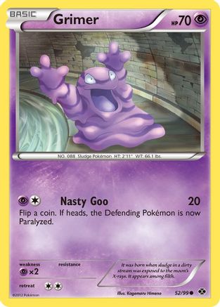 Grimer - 52/101 [Next Destinies] Reverse Holofoil