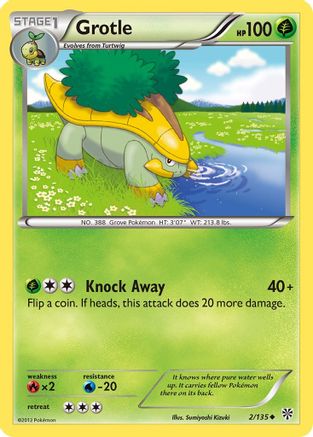 Grotle - 2/108 [Plasma Storm] Reverse Holofoil