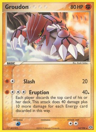 Groudon - 014/106 [Emerald]