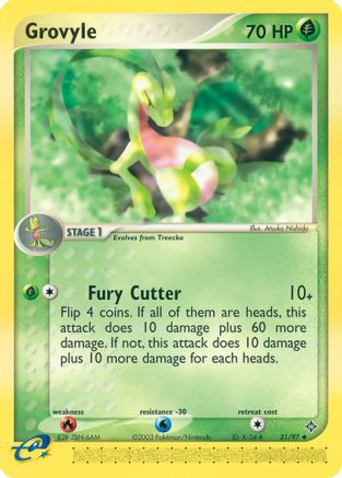 Grovyle - 31/97 [Dragon] Reverse Holofoil