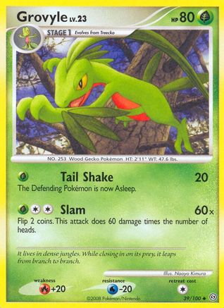 Grovyle - 39/106 [Stormfront] Reverse Holofoil